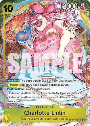 (OP17-112) Charlotte Linlin (112) (Alternate Art) - The World's Strongest Warriors - Foil