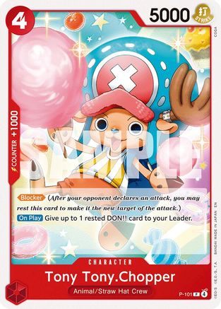 (P-101) Tony Tony.Chopper - Starter Deck 31: RED Monkey.D.Luffy - Normal