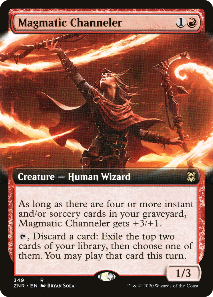 Magmatic Channeler (ZNR-349) - Zendikar Rising: (Extended Art)