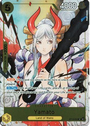(ST13-016) Yamato (Dash Pack 2025) - One Piece Promotion Cards - Foil