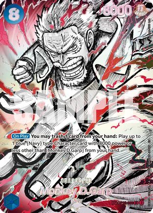 (OP12-056) Monkey.D.Garp (SP) - The World's Strongest Warriors - Foil