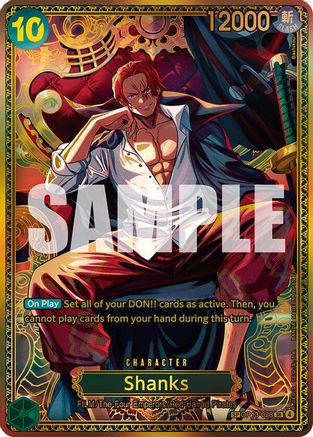 (OP13-028) Shanks (SP) - The World's Strongest Warriors - Foil