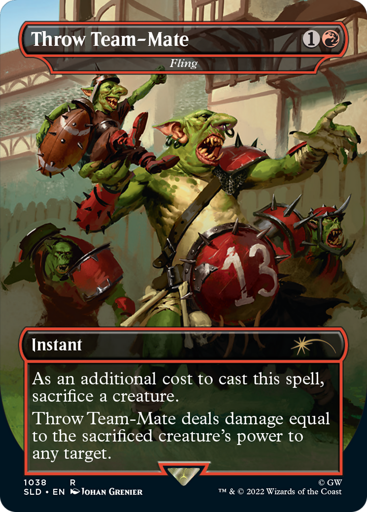 Fling (SLD-1038) - Secret Lair Drop / Throw Team-Mate