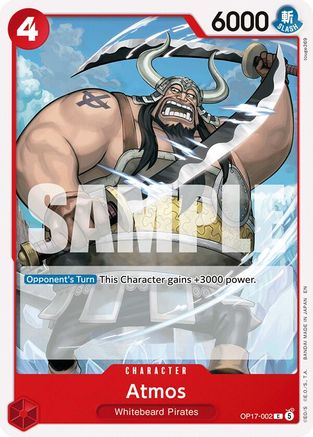 (OP17-002) Atmos - The World's Strongest Warriors - Normal