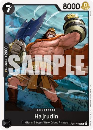 (OP17-088) Hajrudin - The World's Strongest Warriors - Normal