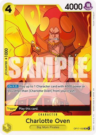 (OP17-102) Charlotte Oven - The World's Strongest Warriors - Normal