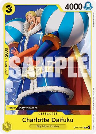 (OP17-107) Charlotte Daifuku - The World's Strongest Warriors - Normal