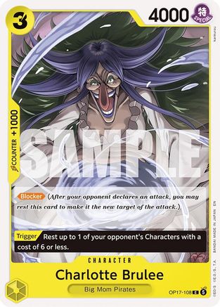 (OP17-108) Charlotte Brulee - The World's Strongest Warriors - Normal