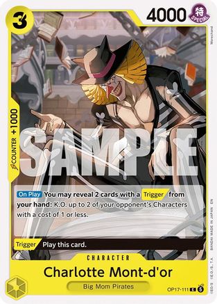 (OP17-111) Charlotte Mont-d'or - The World's Strongest Warriors - Normal