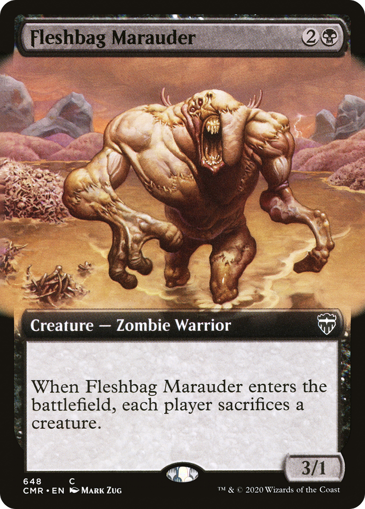 Fleshbag Marauder (CMR-648) - Commander Legends: (Extended Art) Foil