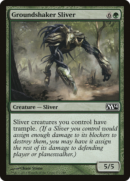 Groundshaker Sliver (M14-177) - Magic 2014