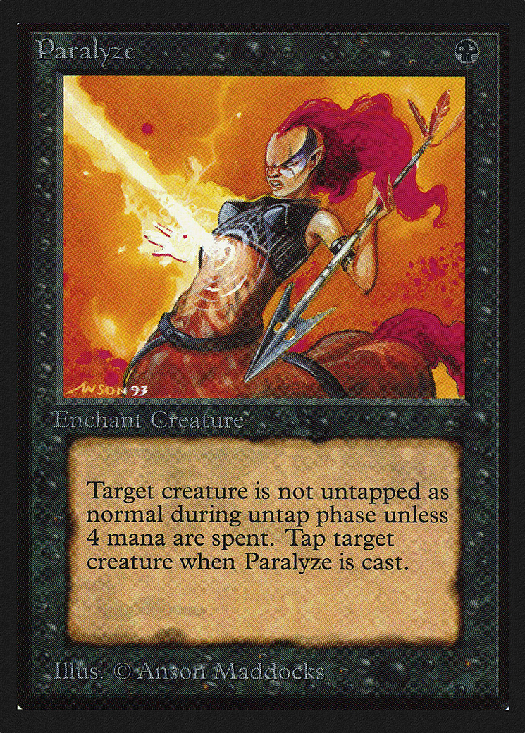 Paralyze (CED-120) - Collectors' Edition