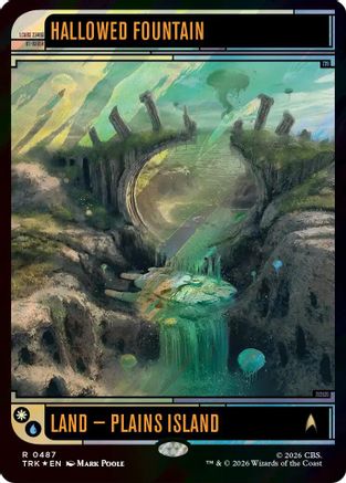 Hallowed Fountain (Surge Foil) (TRK-487) - Star Trek Foil