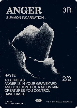 Anger (0175) (SLZ-175) - Secret Lair x MSCHF: The Zeta Set