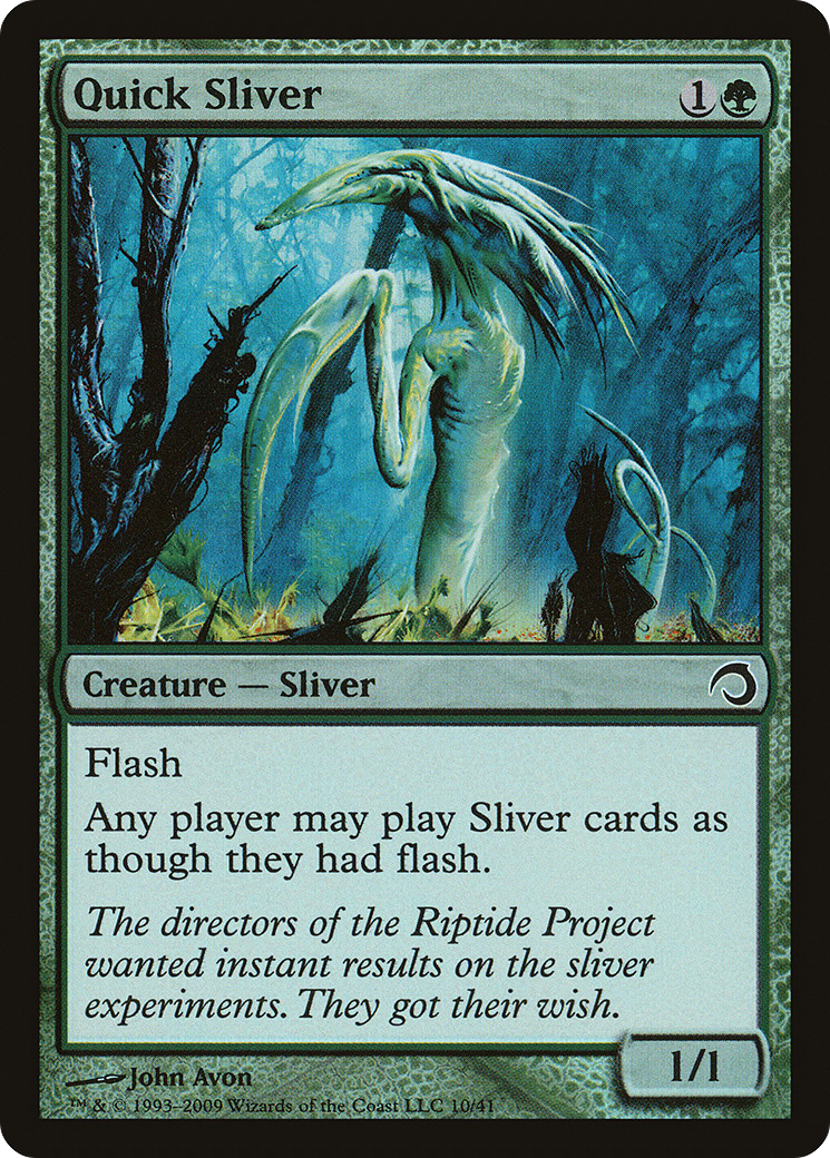 Quick Sliver (H09-010) - Premium Deck Series: Slivers Foil