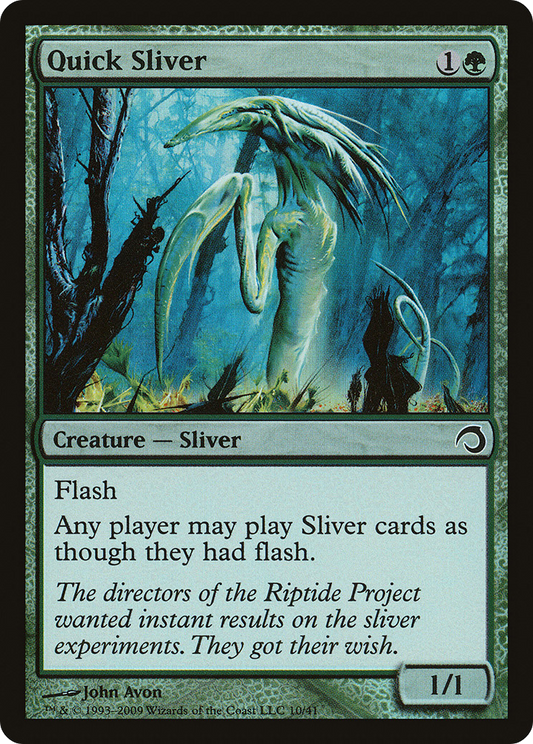 Quick Sliver (H09-010) - Premium Deck Series: Slivers Foil