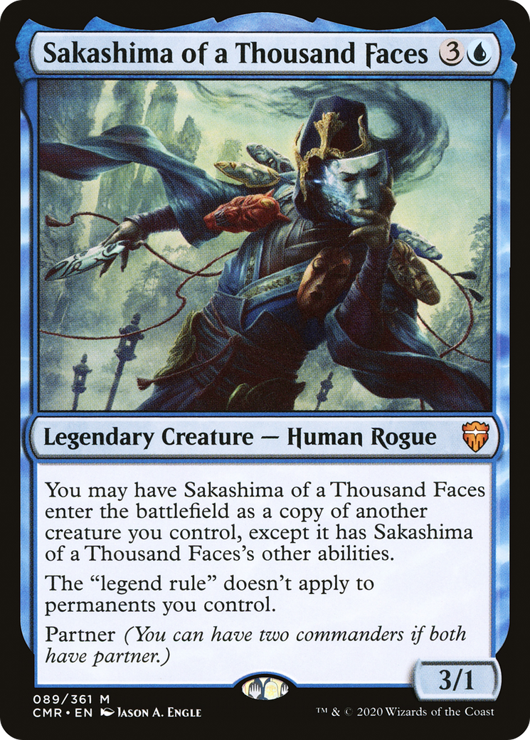 Sakashima of a Thousand Faces (CMR-089) - Commander Legends Foil