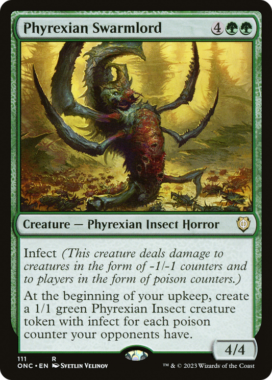 Phyrexian Swarmlord (ONC-111) - Phyrexia: All Will Be One Commander