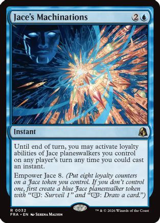 Jace's Machinations (FRA-032) - Reality Fracture Foil