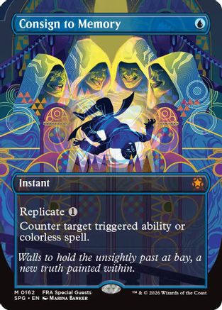 Consign to Memory (Borderless) (SPG-162) [Special Guests] Foil