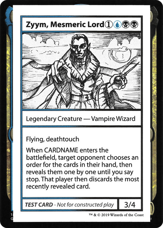 Zyym, Mesmeric Lord (CMB2-104) - Mystery Booster Playtest Cards 2021