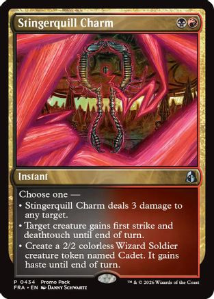 Stingerquill Charm (PPFRA-434) [Promo Pack: Reality Fracture]