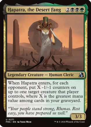 Hapatra, the Desert Fang (FRA-271) - Reality Fracture