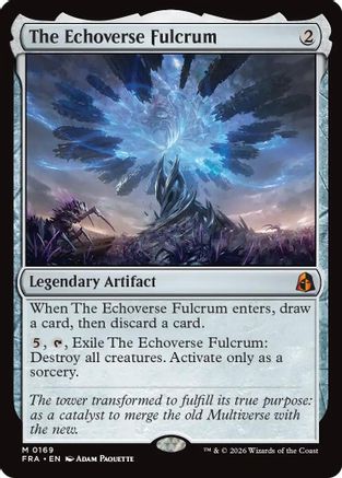 The Echoverse Fulcrum (FRA-169) - Reality Fracture Foil