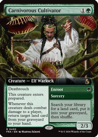 Carnivorous Cultivator (Extended Art) (FRA-100) - Reality Fracture