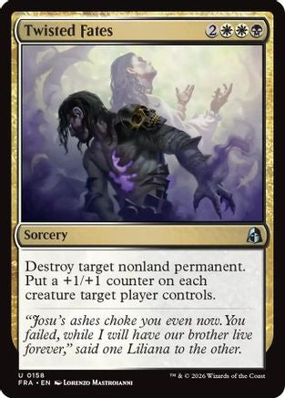 Twisted Fates (FRA-158) - Reality Fracture Foil