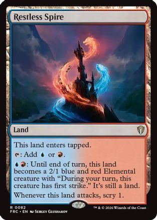 Restless Spire (-082) - Commander: Reality Fracture