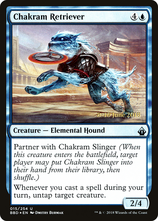 Chakram Retriever (LARP-15S) - Battlebond Promos (Prerelease) Foil