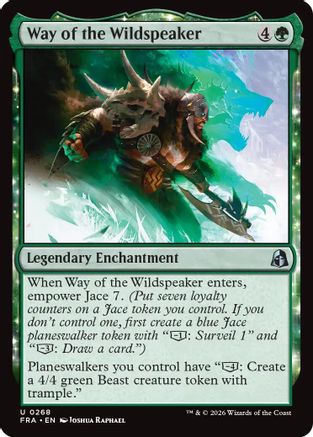 Way of the Wildspeaker (FRA-268) [Reality Fracture] Foil