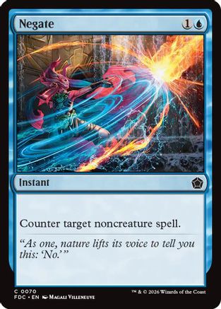 Negate (FDC-070) [Commander: Foundations]