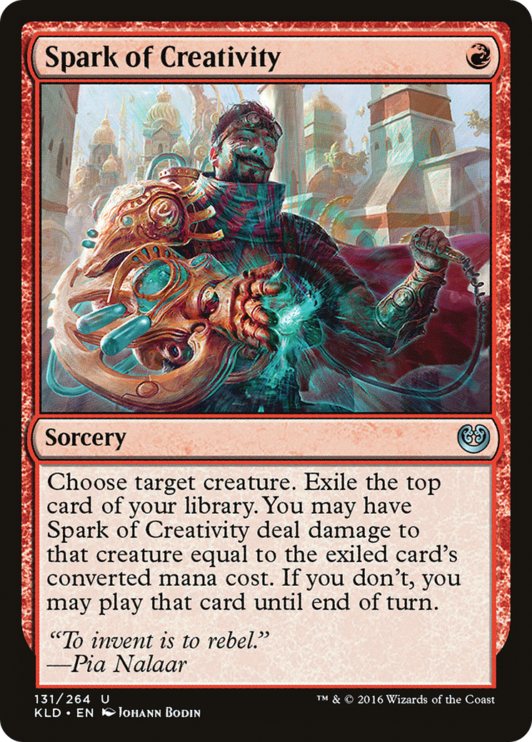 Spark of Creativity (KLD-131) - Kaladesh Foil