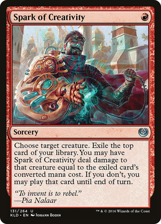 Spark of Creativity (KLD-131) - Kaladesh Foil