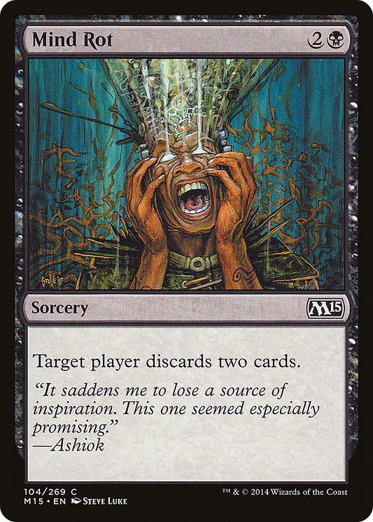 Mind Rot (M15-104) - Magic 2015 Foil