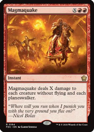 Magmaquake (FDC-164) [Commander: Foundations]
