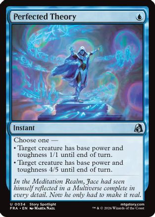 Perfected Theory (FRA-034) [Reality Fracture] Foil