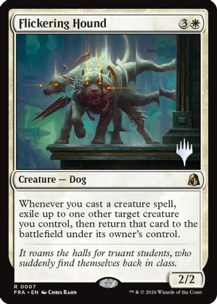 Flickering Hound (PPFRA-007) [Promo Pack: Reality Fracture] Foil