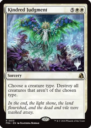 Kindred Judgment (PPFRA-013) [Promo Pack: Reality Fracture] Foil