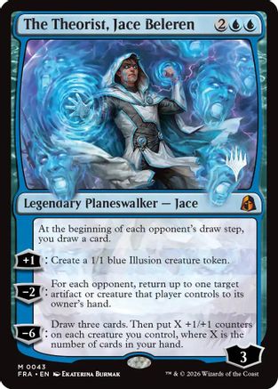 The Theorist, Jace Beleren (PPFRA-043) [Promo Pack: Reality Fracture]
