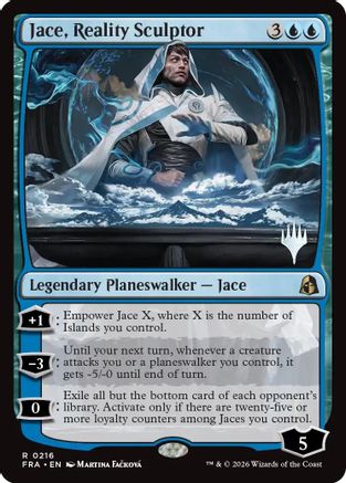 Jace, Reality Sculptor (PPFRA-216) [Promo Pack: Reality Fracture]
