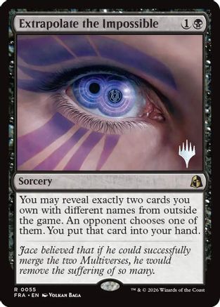 Extrapolate the Impossible (PPFRA-055) [Promo Pack: Reality Fracture] Foil