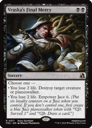 Vraska's Final Mercy (PPFRA-071) [Promo Pack: Reality Fracture]