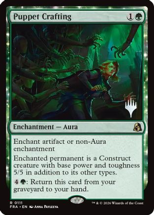 Puppet Crafting (PPFRA-111) [Promo Pack: Reality Fracture] Foil