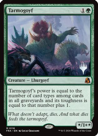 Tarmogoyf (PPFRA-116) [Promo Pack: Reality Fracture]
