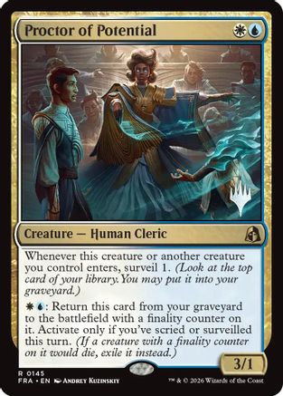 Proctor of Potential (PPFRA-145) [Promo Pack: Reality Fracture] Foil