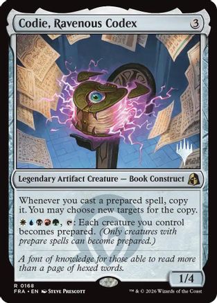 Codie, Ravenous Codex (PPFRA-168) [Promo Pack: Reality Fracture]