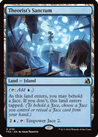 Theorist's Sanctum (PPFRA-191) [Promo Pack: Reality Fracture] Foil
